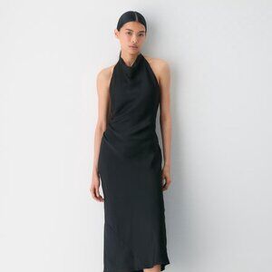 Artizia Ten Audience Satin Halter Dress